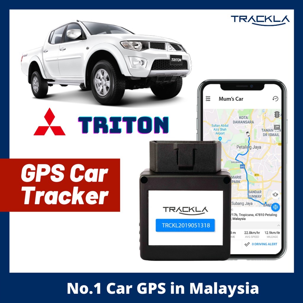 TRACK LA GPS TRACKER MITSUBISHI TRITON 4X4(OBD No Void Warranty