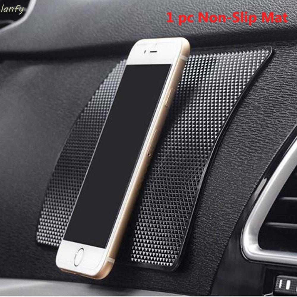 LANFY 1pc Mat Grip Sticky Pad AntiSlip Car Holder Mount Dashboard Non