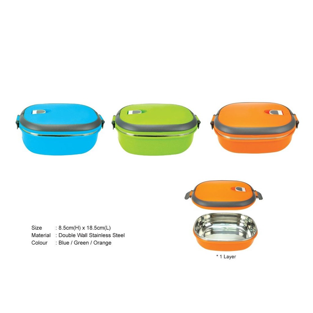 New Stainless Steel Oval Shape food Container