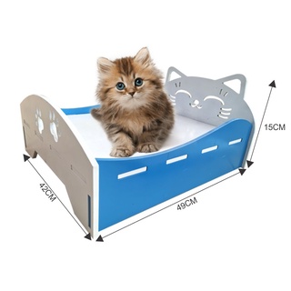 DUKTIG Solid Wood Full Set Cat Bed Dog Bed Katil Kucing katil 