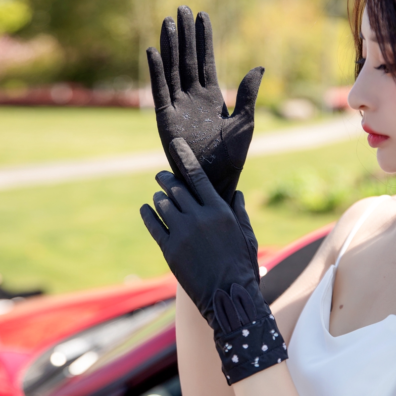 driving sun protection gloves