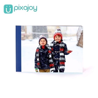 Pixajoy Photobook Softcover 8.5” x 12” Landscape Photo Book, 40 pages