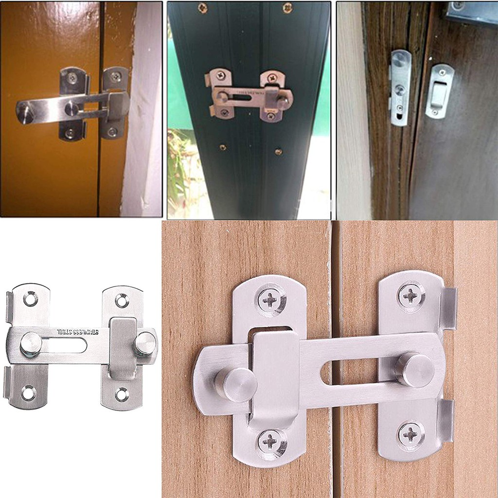 Pack Of 2 Stainless Steel Flip Latch Tiberham Heavy Duty Hasp