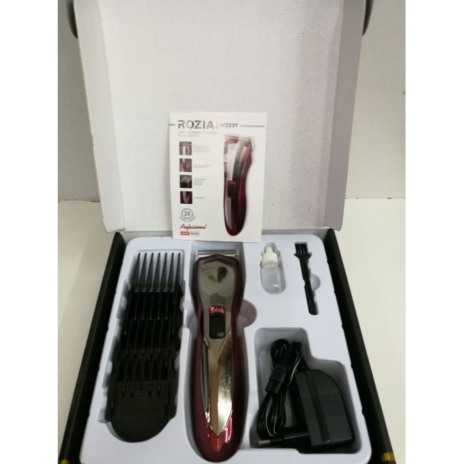 231 Electric Hair Trimmer For Men Shaver Beard Shaving Mustache Pencukur Rambut Mesin Cukur Jambang Bulu ketiak