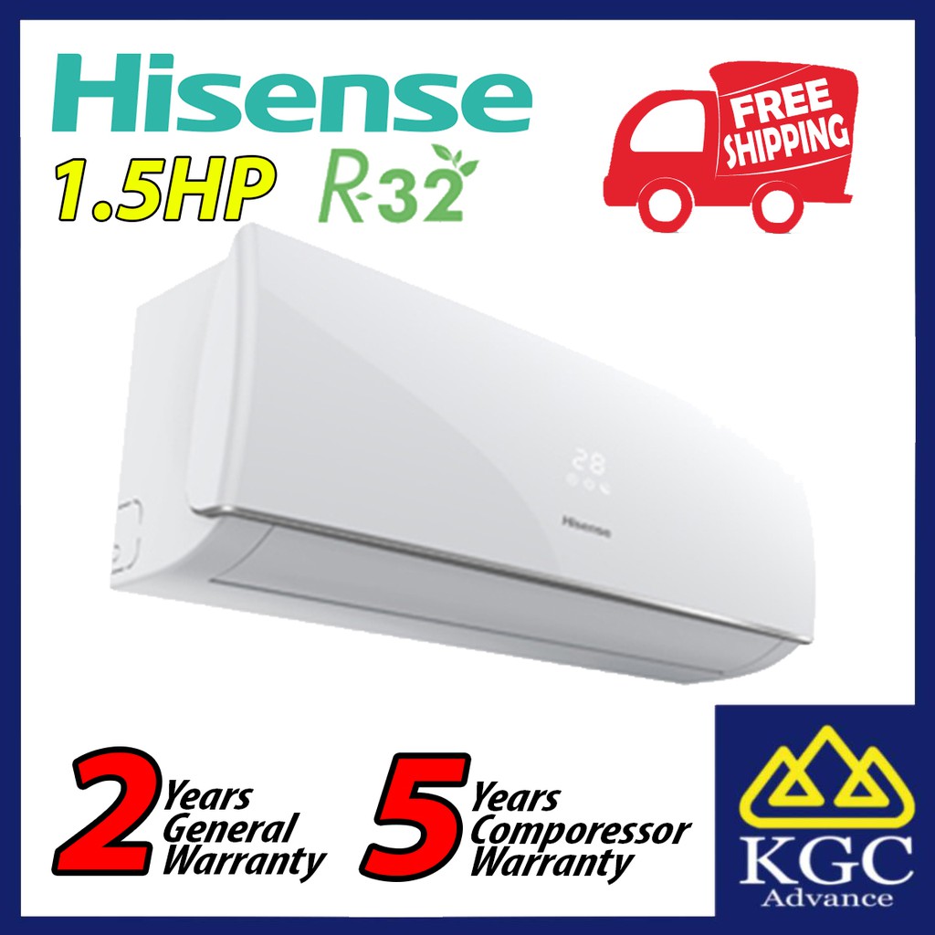 Hisense 1.5HP R32 Standard Air Conditioner AN13DBG (2019 New Model