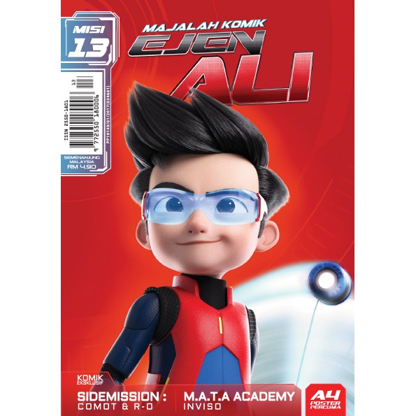 MAJALAH KOMIK EJEN ALI #4, #6, #9, #11 hingga #23