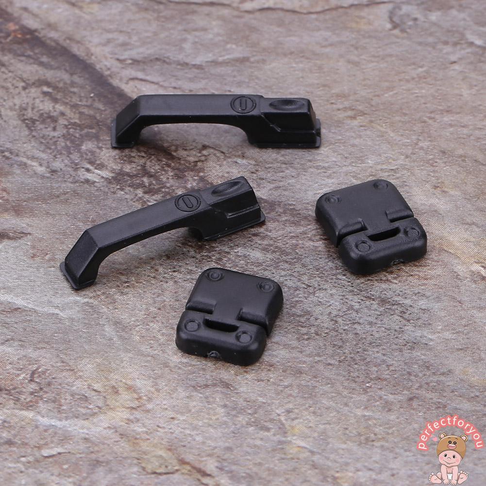 Perfectforyou 1set Black Plastic Car Door Hinges Amp Door
