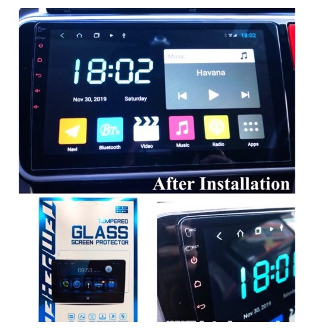 9" Inch Car Android Universal Player Screen Protector Shopee Malaysia