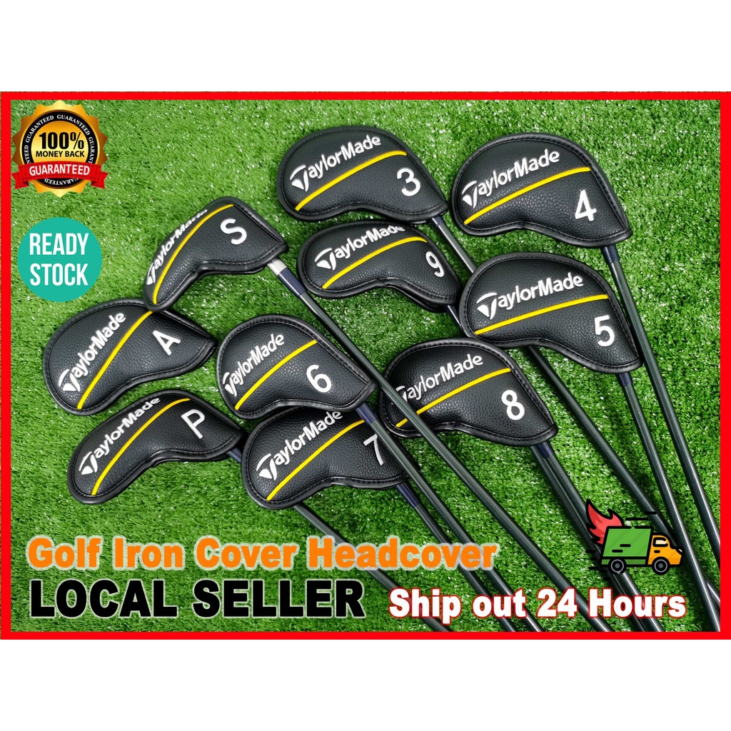 10pcs TM New Golf Iron Cover Golf Head Cover Set Protect golf clubs