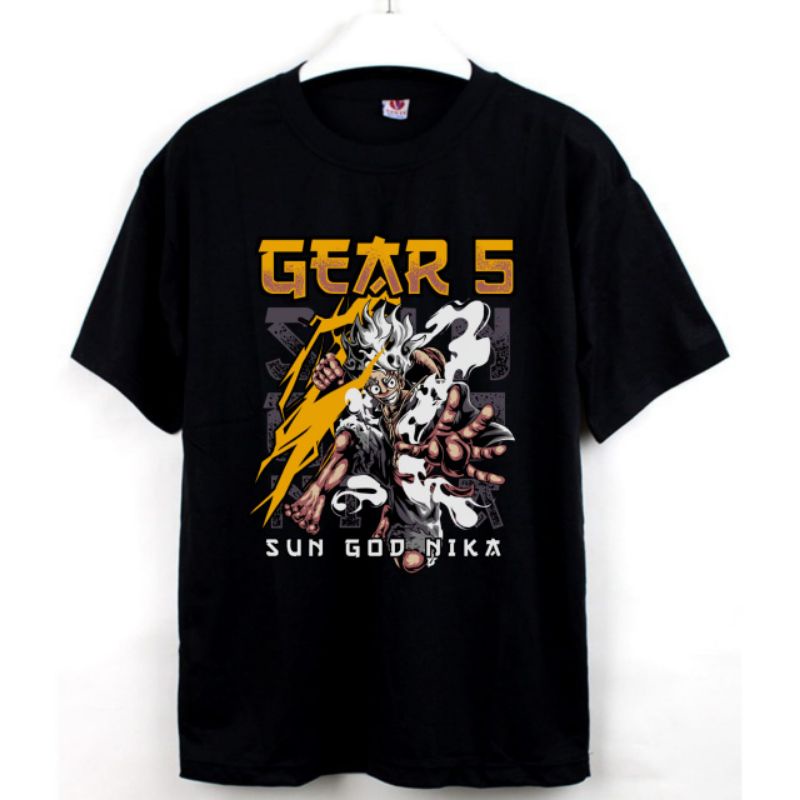 Luffy Gear Shirt 5 Sun God Nica 