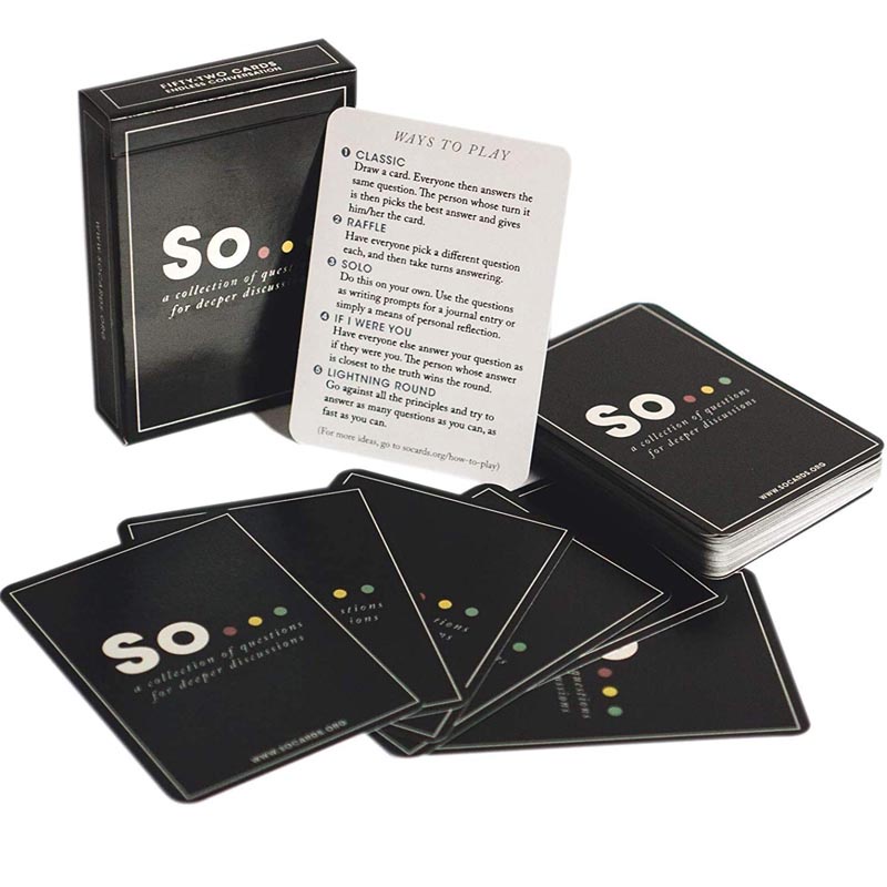 Quality Must So Cards Conversation Starter Problem Card Game Adults Families - Image 2