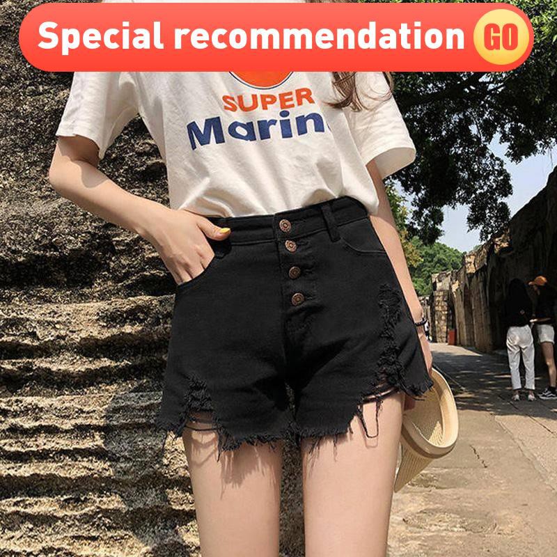 Ready Stock Seluar Jeans Pendek Perempuan Short Pants Women Jeans Seluar Pendek Perempuan S Ummer Denim S Eluar Pendek Wanita Net M Erah Ins Tidal Versi Korea Pelajar Kasual S Aiz Besar Pengisar High Waist L Oose