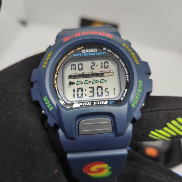 g shock dw 6600 foxfire