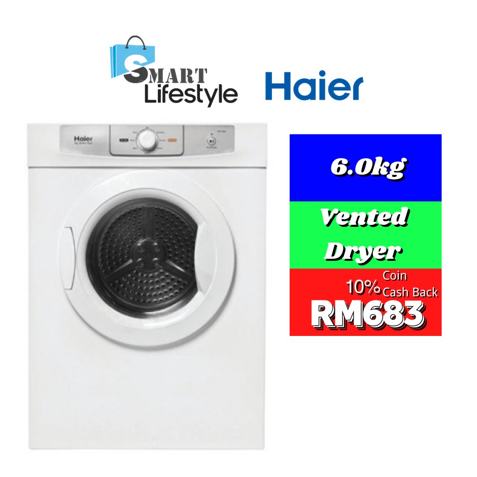 Haier 6KG Dryer Series HDYD60 Shopee Malaysia