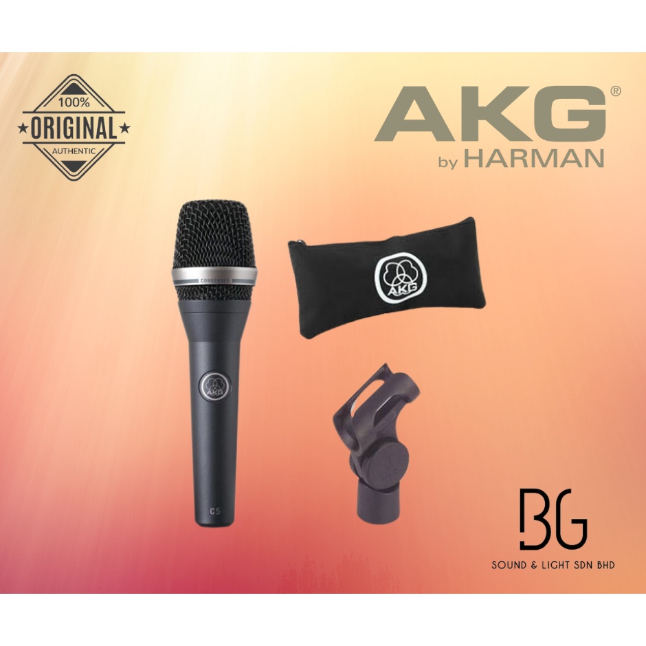 AKG C5 Vocal Stage Condenser Microphone Shopee Malaysia