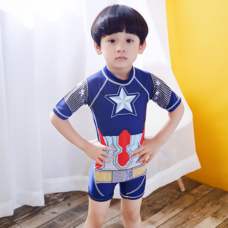 captain america swimwear