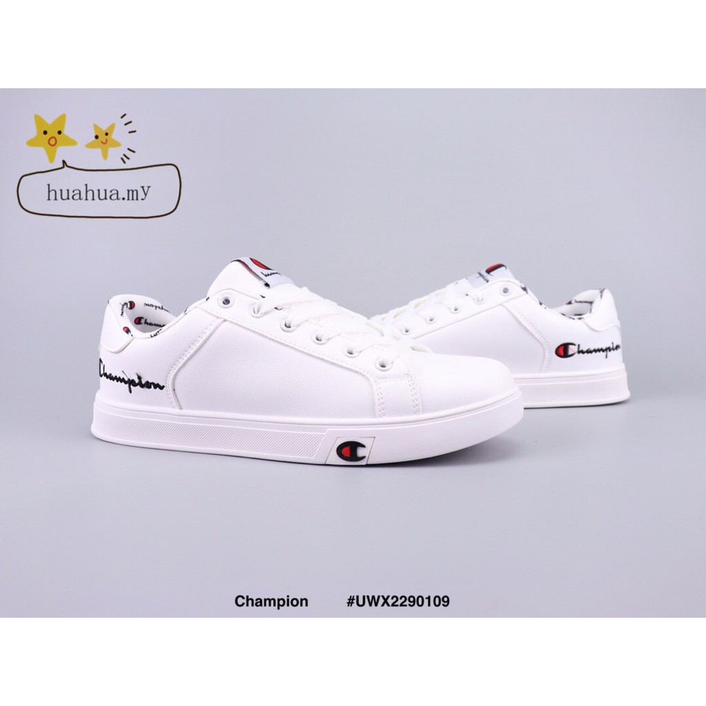 champion all white shoes