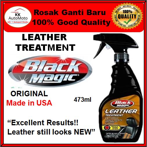 1 x Original Black Magic 2in1 Leather Treatment 473ml (Made In USA) Shopee Malaysia