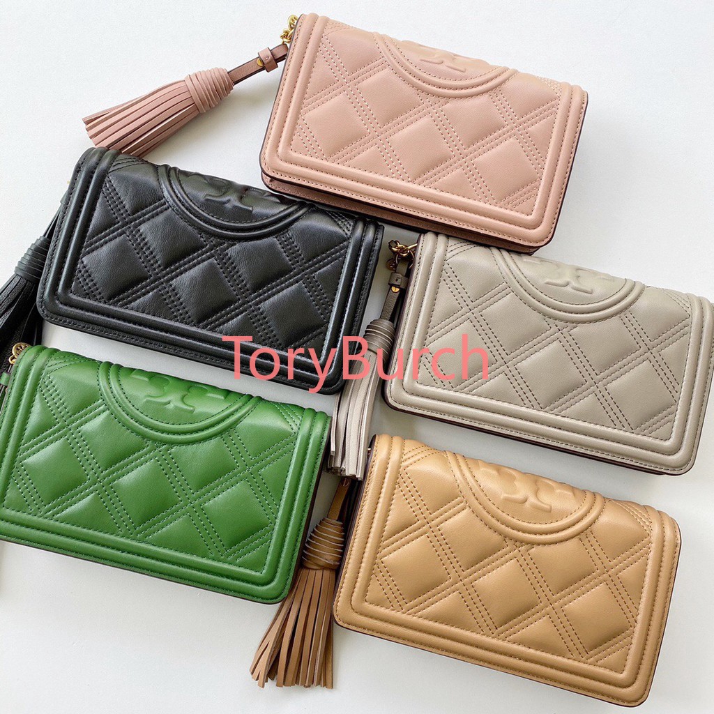 tory burch fleming wallet crossbody