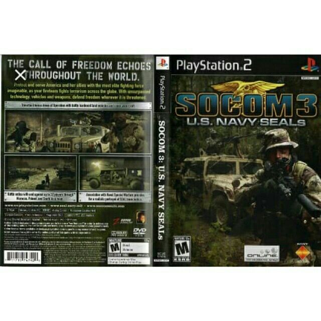 socom 3 us navy seals ps2