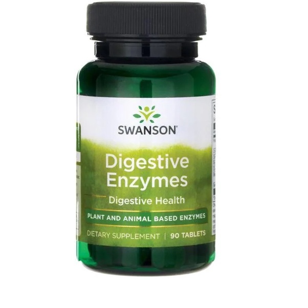 Digestive Enzyme Swanson Digestive Enzymes Digestive Enzyme Ox Bile Bile Salt Papaya Pineapple 6772