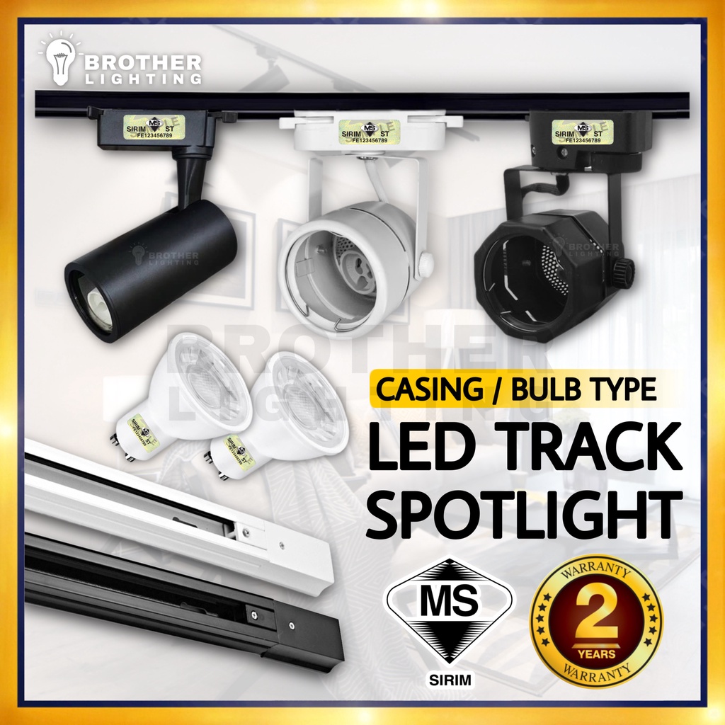 [SIRIM] LED Track Light GU10 Spotlight Bulb Ceiling Lighting Spot