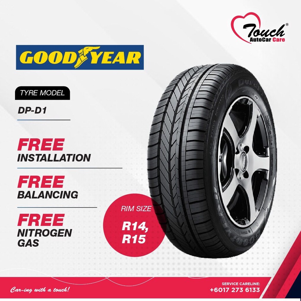 GOODYEAR 175/65R14 PD1 / 185/60R15 DP-V1 Tyre - Myvi / City / Axia ...