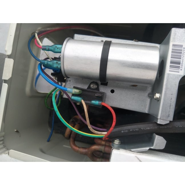 CAPACITOR AIRCOND OUTDOOR COMPRESSOR MOTOR / RUNNING MOTOR MESIN
