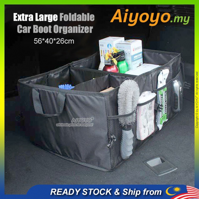 Car Trunk Foldable Organizer Bag Car Boot Foldable Storage Bag Cargo