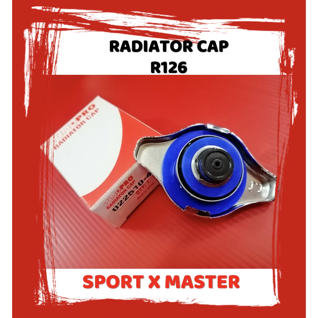 SUMOPRO Silicon Radiator Cap R124 / R125 / R126 0.9KG/1.1KG Made In
