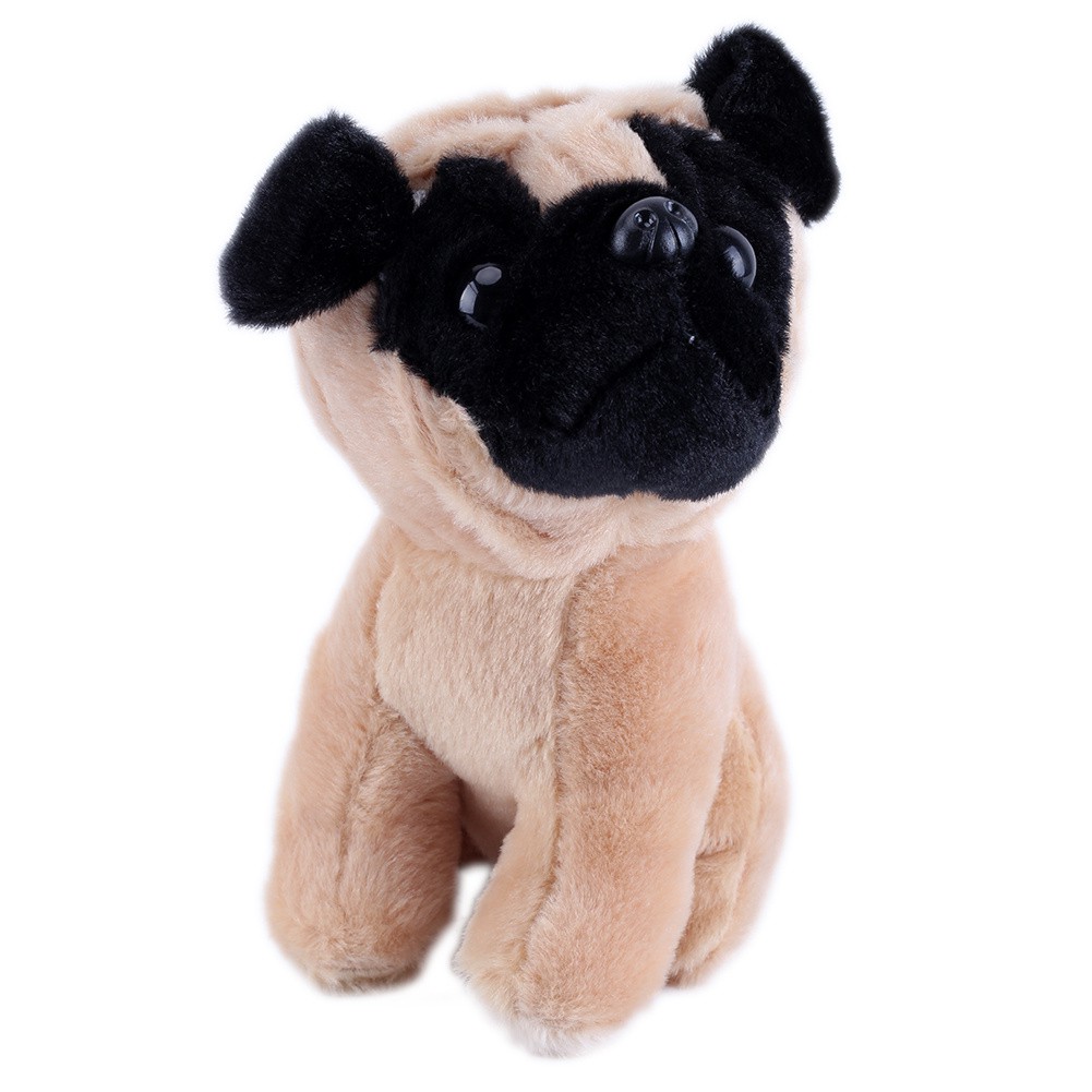 stuffed toy pug dogs