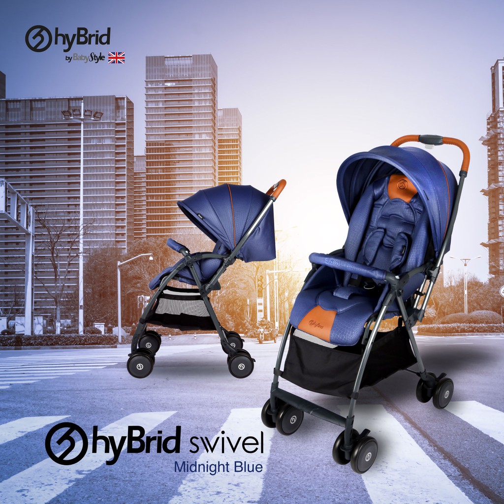 babystyle hybrid swivel stroller