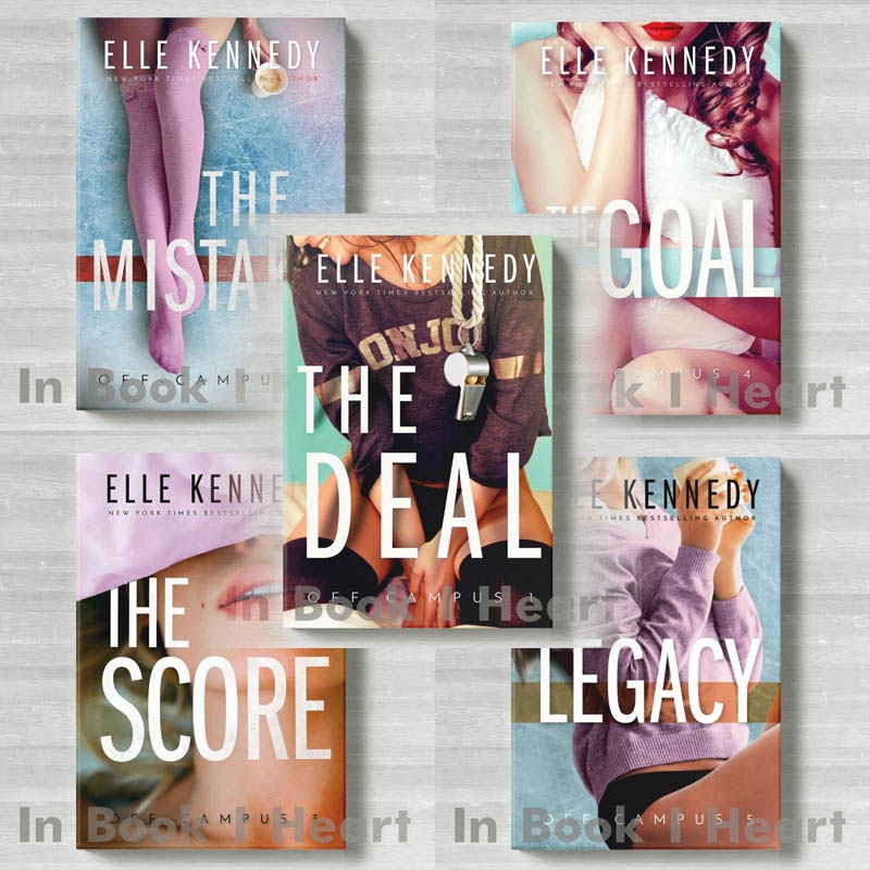 Off Campus Series The Deal The Mistake The Score The Goal The Legacy By Elle Kennedy Shopee Malaysia