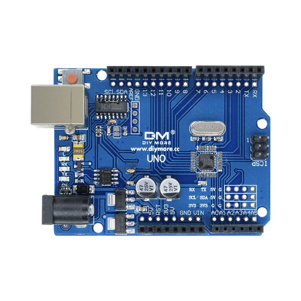 Diymore Arduino Uno R3 Atmega328p Usb Ch340 Ch340g Replace Atmega16u2 Board Beecost 5662