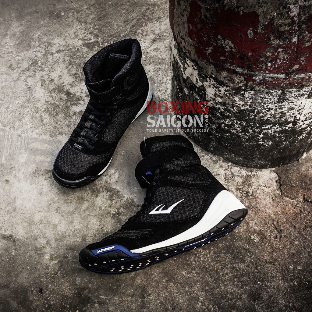 Everlast Michelin Elite High Top boxing Shoes In Black Shopee Malaysia