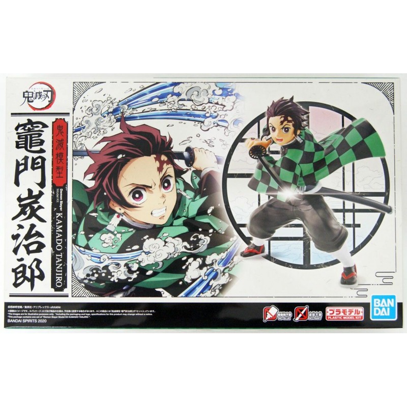 DEMON SLAYER KIMETSU NO YAIBA TANJIRO KAMADO PLASTIC MODEL KIT BANDAI
