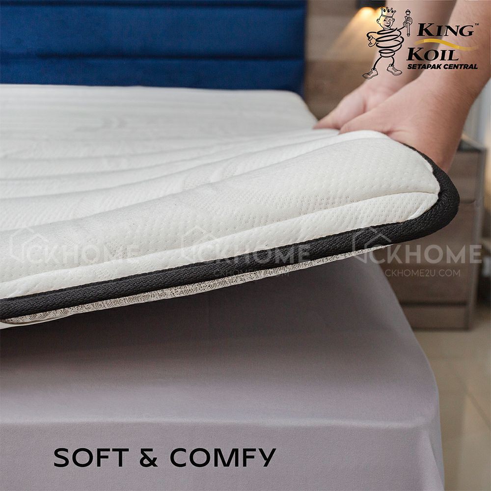 Ready Stock New Launch Kingkoil Mattress Topper Tana Care Protection Shopee Malaysia