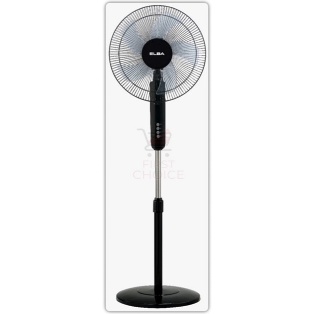 Cashback Elba 16 Stand Fan Esf J1656 Bk 5 Blades Midea Stand Fan Mf 16fs10n Shopee Malaysia