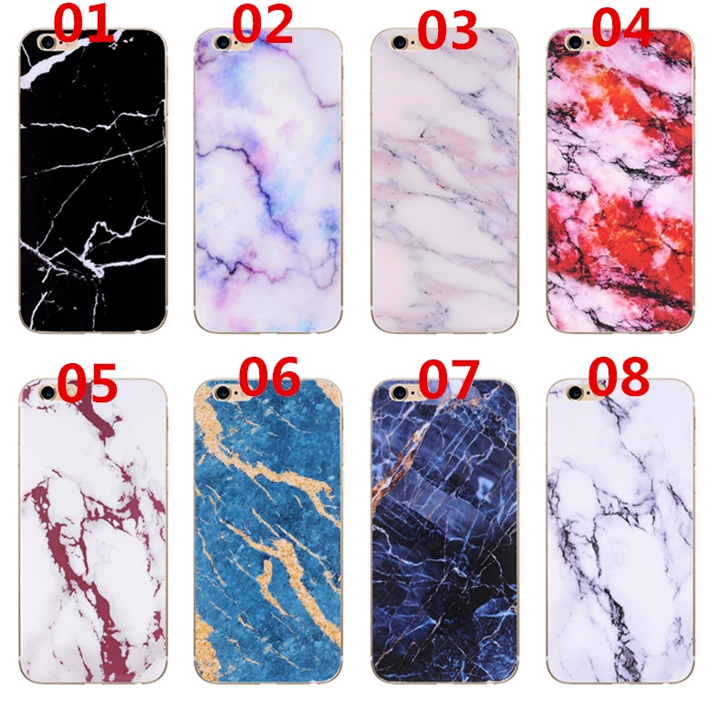 Silicon Soft Phone Casing For Iphone 5se 5s 5 6s 6 7 8 Plus X Xs Case Marble Stone Ultra Slim Cover Shopee Malaysia