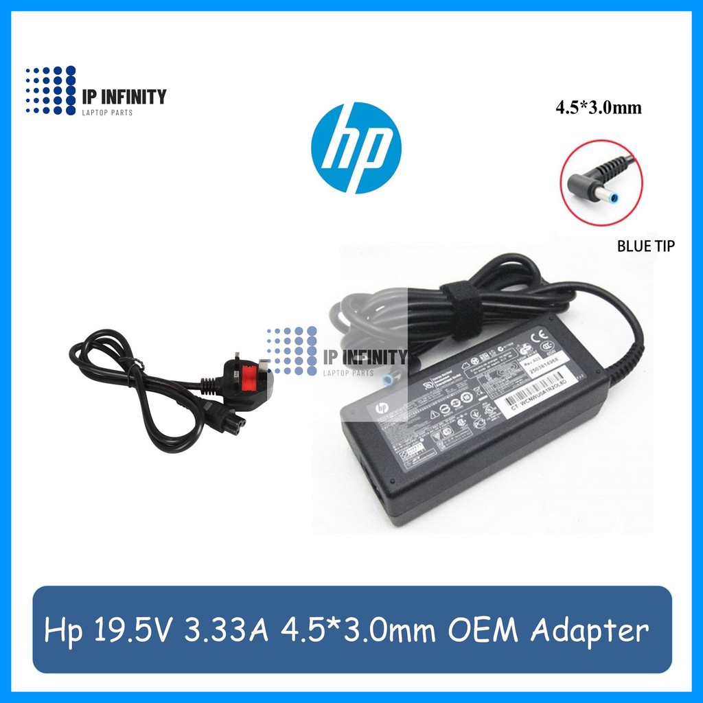 Hp 4 5 3 0mm Probook 430 440 450 470 G1 G2 G3 Laptop Ac Charger Power Adapter Shopee Malaysia
