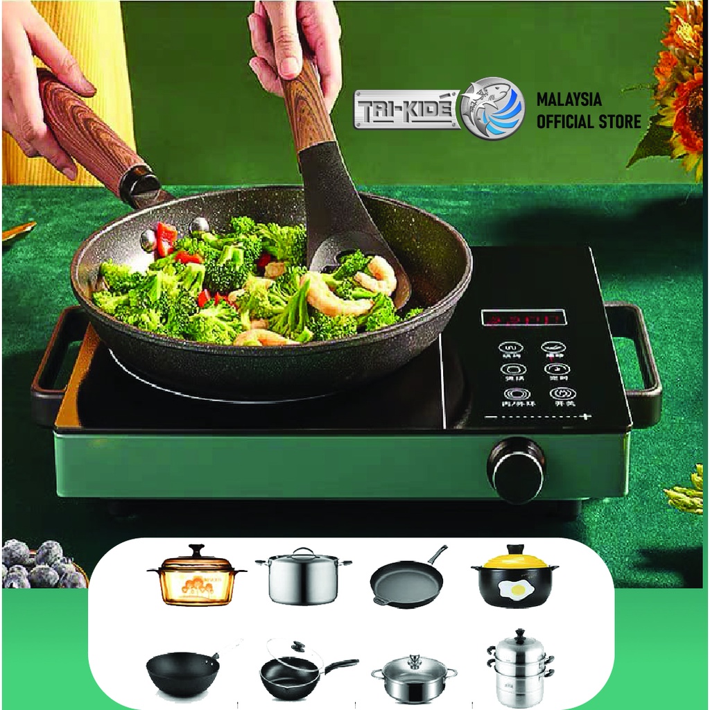 Tri-Kide Multifunction Infrared Ceramic Cooker Electrical Induction Cooker Portable Cooktop High-power 2200W 陶瓷电磁炉