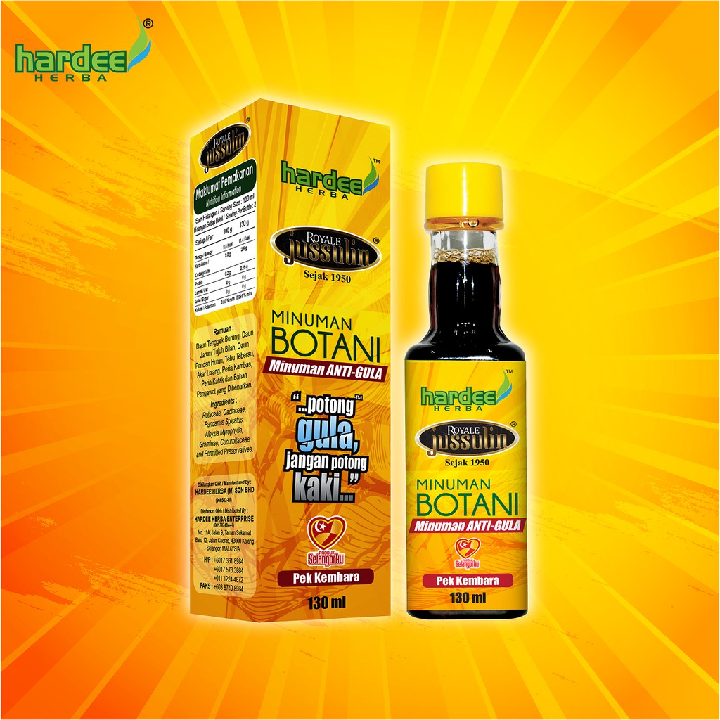 Royale Jussulin - Minuman Botani Anti-Gula
