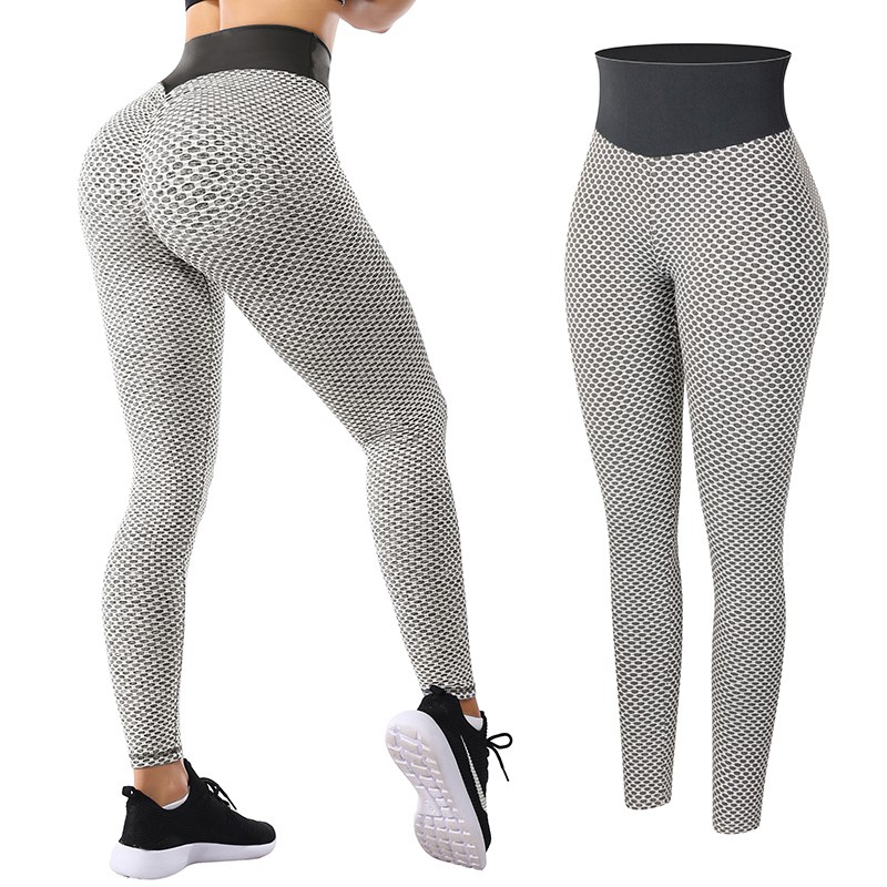 Xhuibop Women Yoga Pants Tummy Control Workout Leggings Stretch Fitness Tights Butt Lifting 