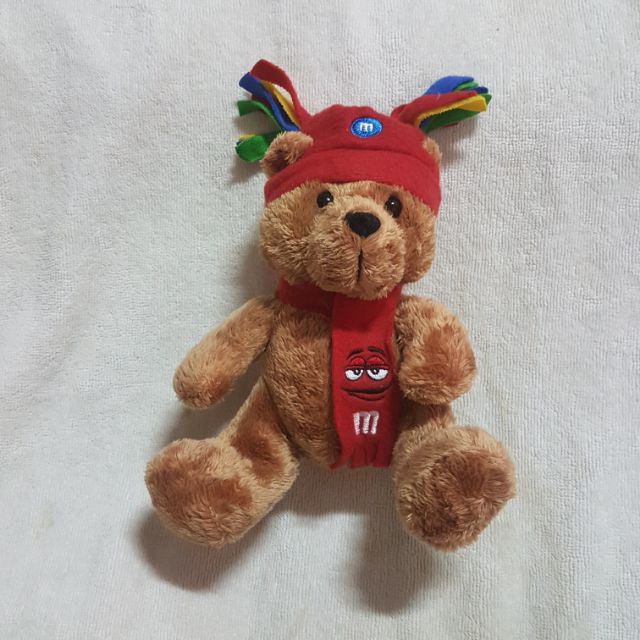 m&m teddy bear