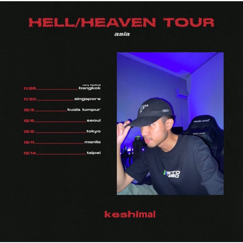 KESHIMAL HELL/HEAVEN TOUR Shopee Malaysia