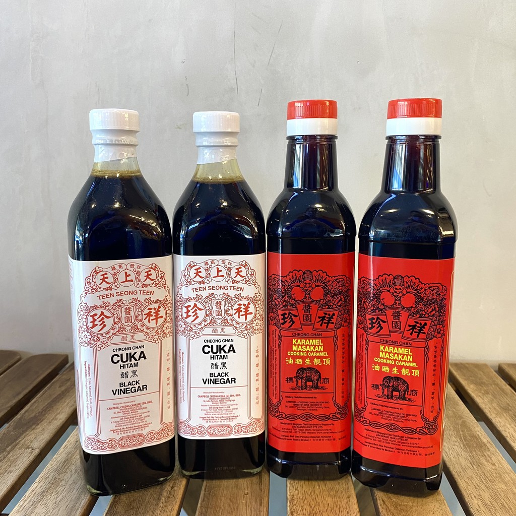 Tst Black Vinegar 750ml Cheong Chan Elephant Thick Soy Sauce 740ml 祥珍天上天黑醋 生抽