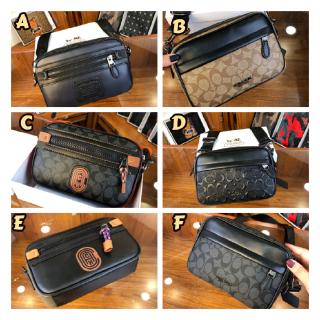 Fabulous Coach manhattan Sling Bag One size Black & cream rare BS001 main image 1