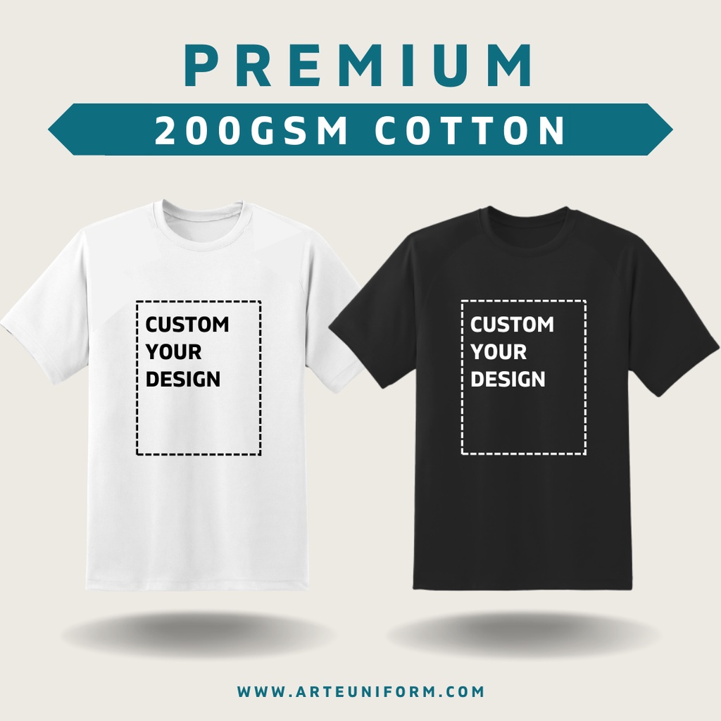 custom-t-shirt-printing-premium-cotton-print-t-shirt-cetak-baju-short