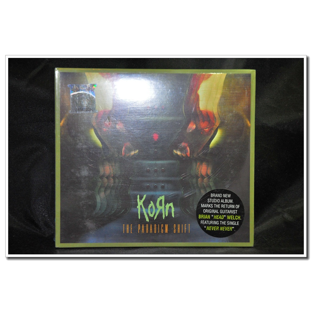 KORN THE PARADIGM SHIFT CD/DVD Album 2 extra bonus tracks DVD documentary Malaysia Deluxe Edition Sealed