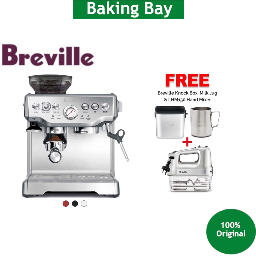 BREVILLE The Barista Express BES870 Coffee Machine Expresso Maker